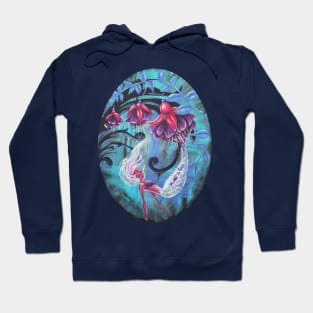 Fuchsia mermaid Hoodie